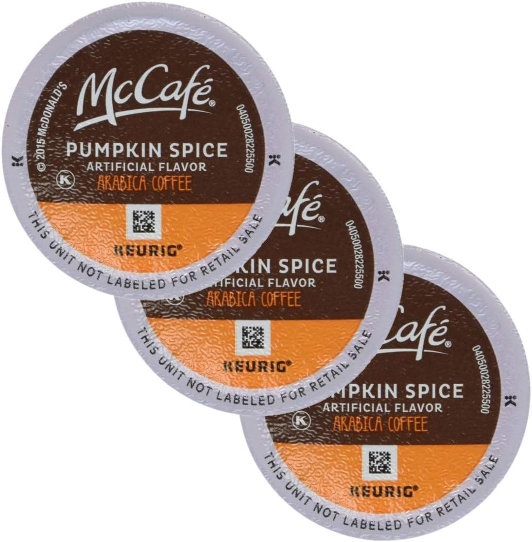 McCafe Pumpkin Spice Coffee, K-Cup Pods (12 Count - Pack of 3)