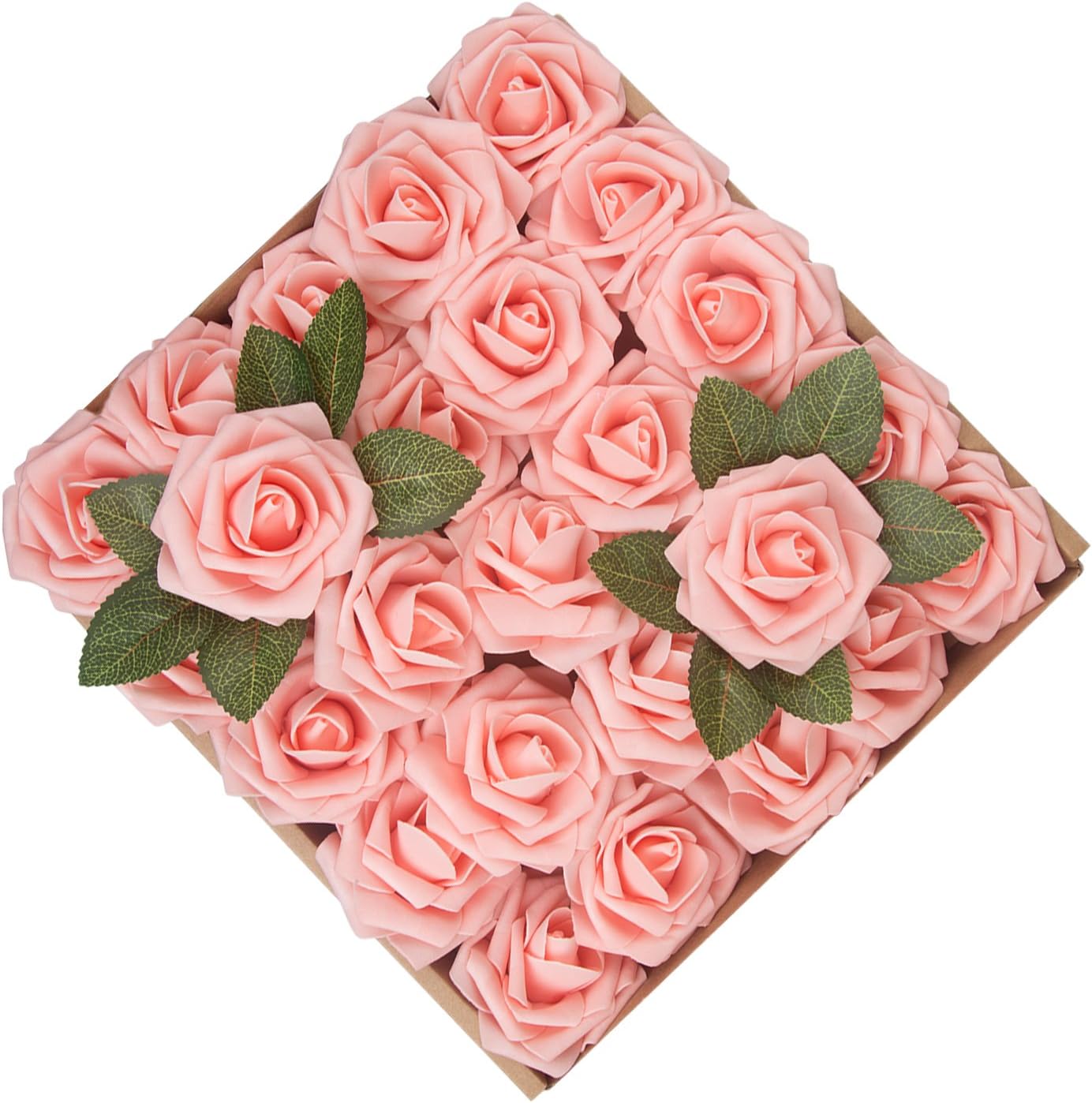 Umiss Artificial Roses Flowers Real Looking Floral Fake Flowers for DIY Wedding Centerpieces Bouquets Home Party Bridal Shower Decoration