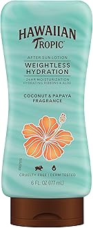 Silk Hydration Weightless After Sun Lotion - Coconut Papaya Fragrance 177ml, White, 6 Ounce