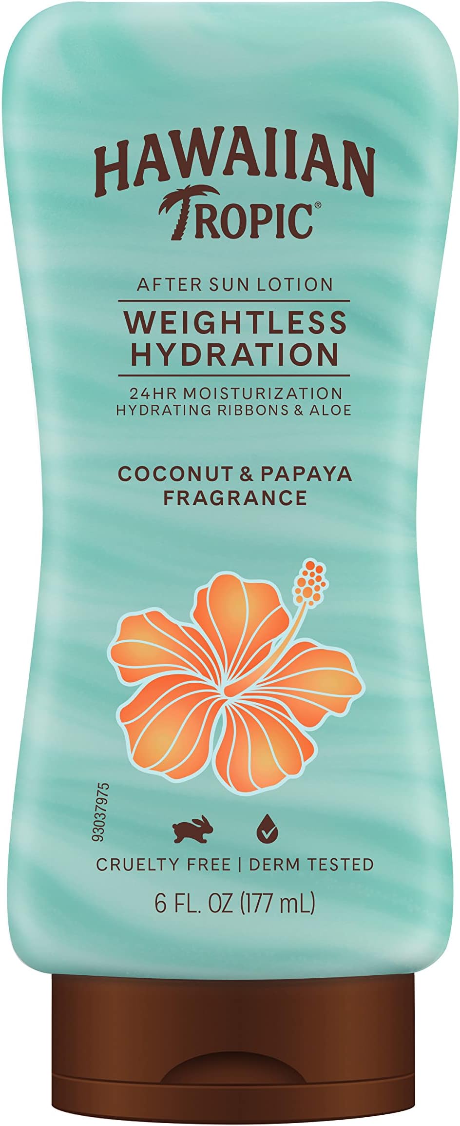 Hawaiian Tropic Silk Hydration Weightless After Sun Lotion - Coconut Papaya Fragrance 177ml, White, 6 Ounce