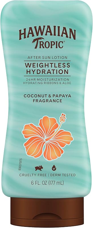 Hawaiian Tropic Weightless Hydration After Sun Lotion, 6 Fl Oz