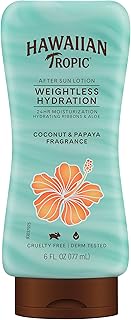 Hawaiian Tropic Silk Hydration Weightless After Sun Lotion - Coconut Papaya Fragrance 177ml