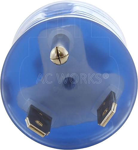 Miniatura 3 de AC WORKS TT-30P RVGenerator 30Amp Plug to 5-1520R Adaptador con indicador de alimentación (Compacto)