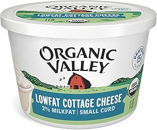 Organic Valley, Organic Low Fat Cottage Cheese, 16 Ounce