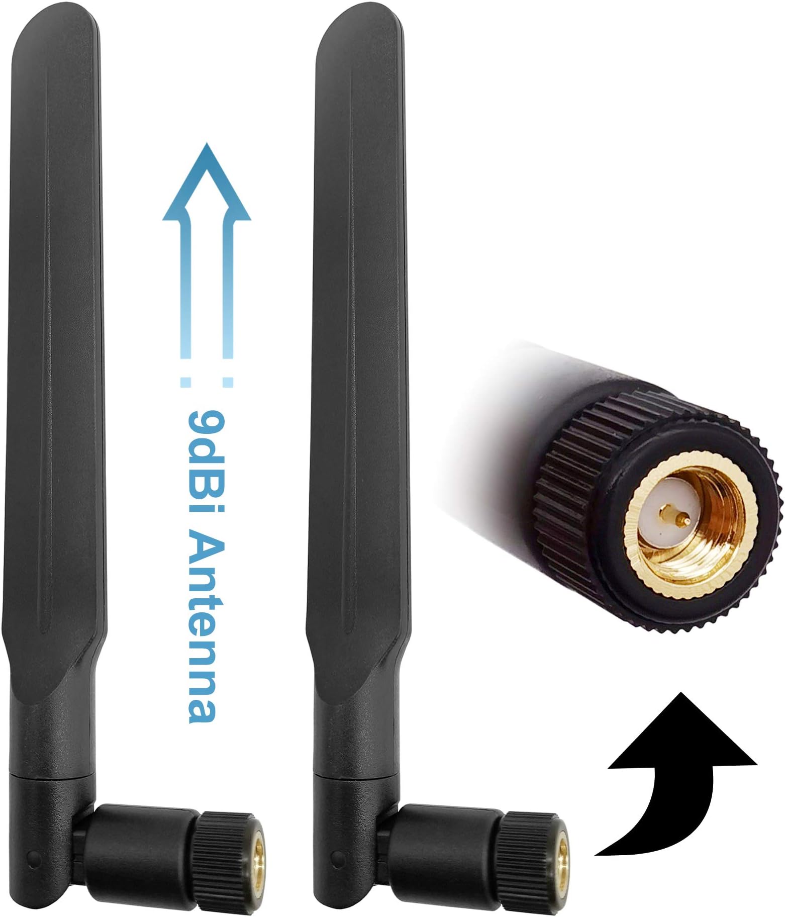 4G LTE Antenna 9dbi 698-2700MHZ 3G 4G LTE Universal Wide Band Omni Directional Paddle Antennas with SMA Male