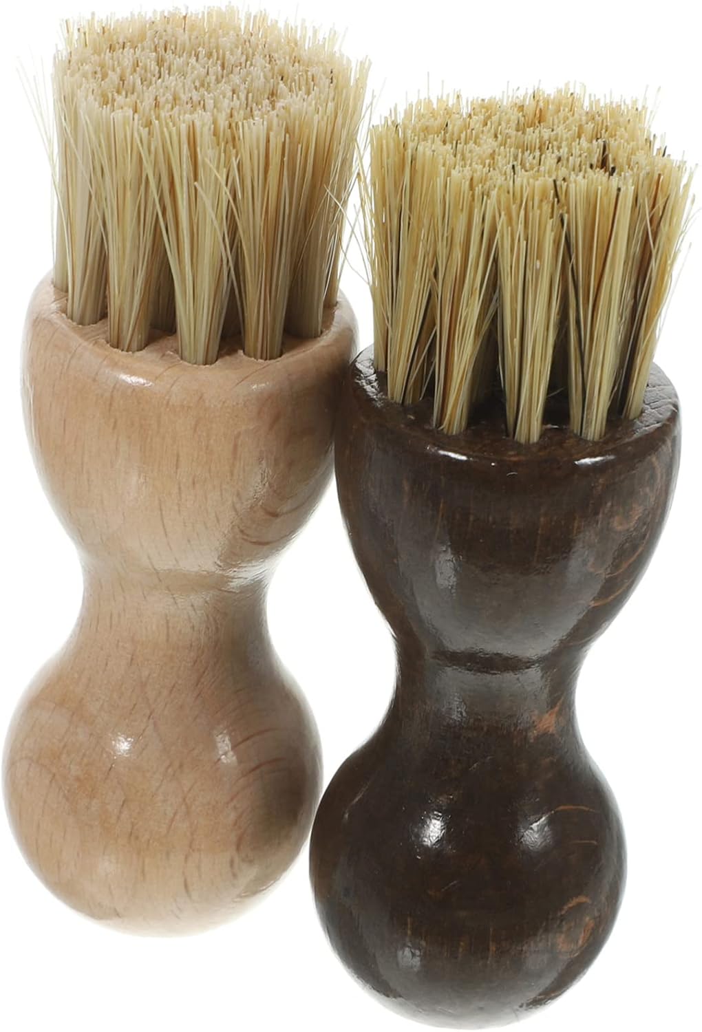 2pcs Mini Shoe Brush Set for Suede Cleaning and Polishing