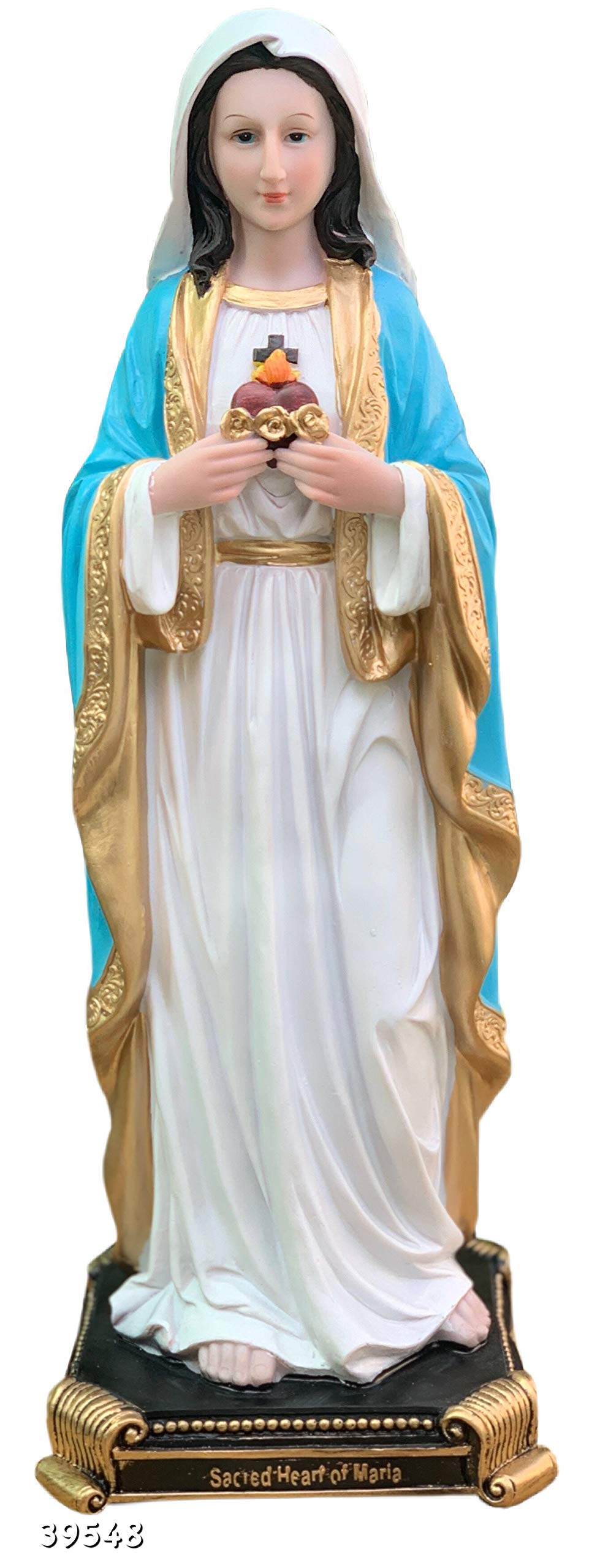 Amazon.com: -Sacred Heart of Mary Statue Sagrado Corazon de