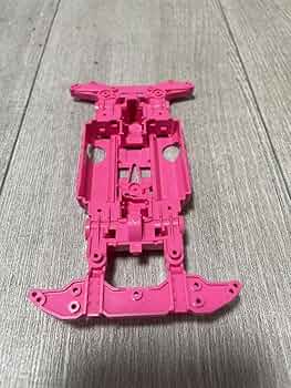 Amazon | ミニ四駆 MSシャーシ MSフレキ ピンク 通販