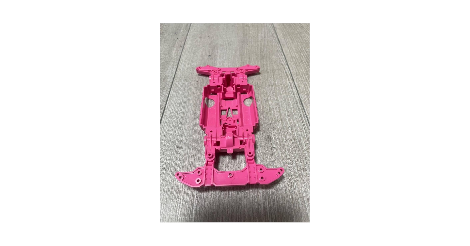 Amazon | ミニ四駆 MSシャーシ MSフレキ ピンク 通販