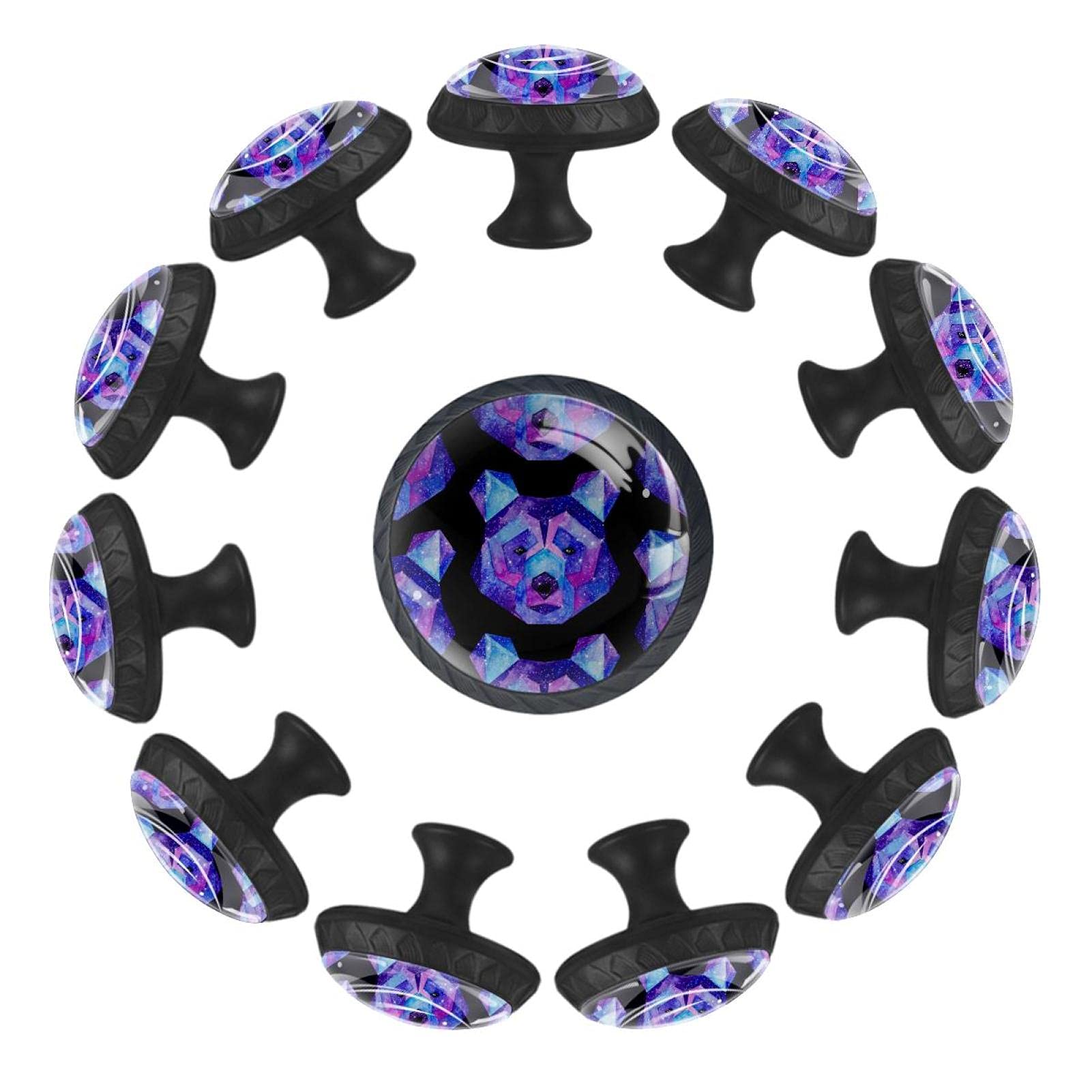 Boutons de tiroir ours ronds pour relooker facilement une commode enfant