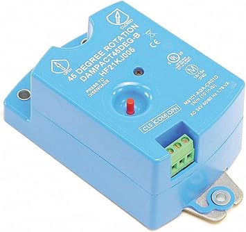 Carrier 45 deg rotation damper actuator 24V 1.75V DAMPACT45DEG-B HF21KJ005 NEW | 45 Degree Rotation, 1.75V, 45DEG-R, HF21KJ005, NEW