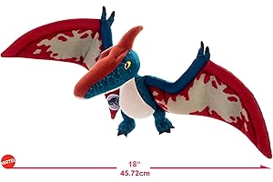 JURASSIC WORLD BASIC PLUSH Pteranodon: Dinosaur Adventure for Kids of All Ages