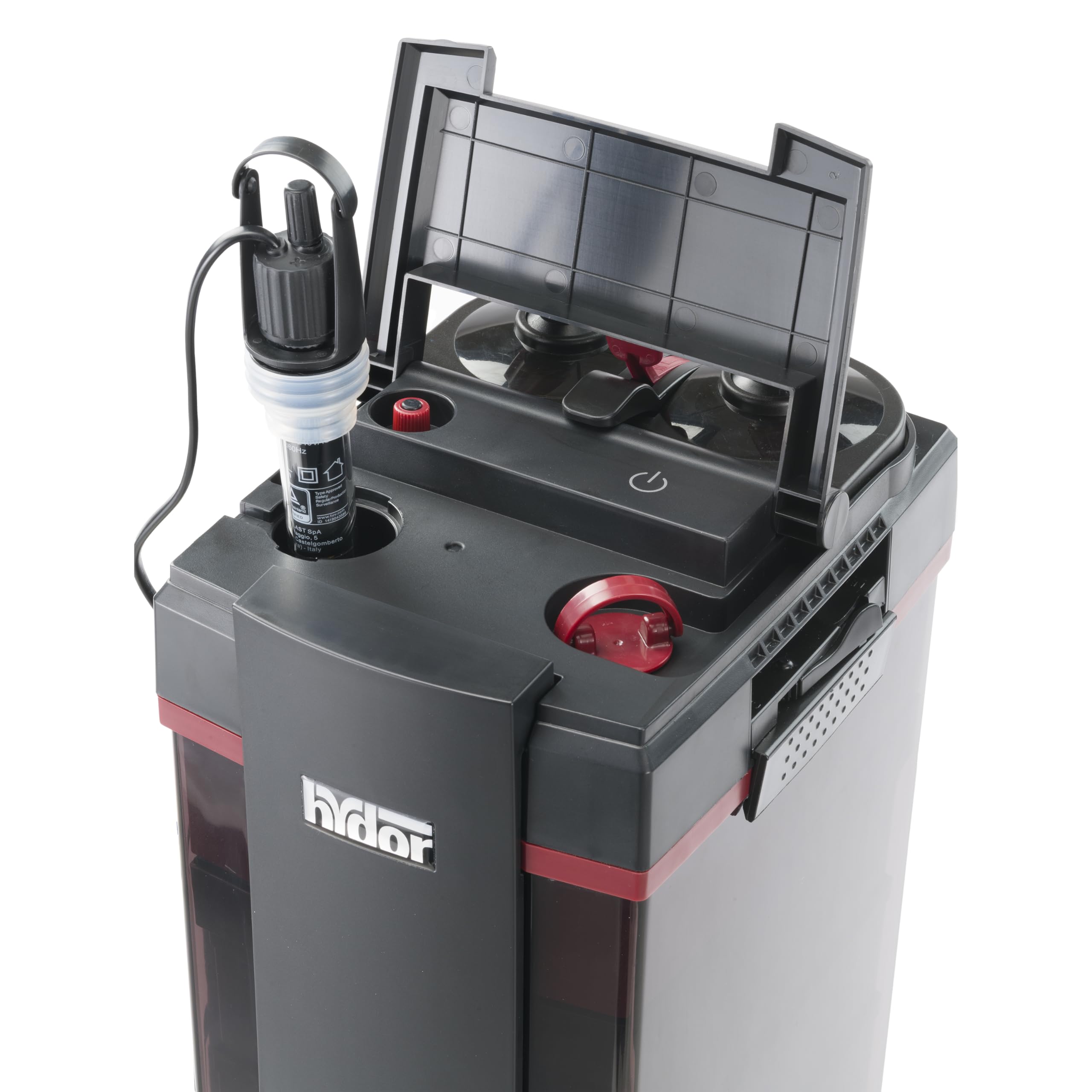 Hydor filtr zewnętrzny do akwarium PROFESSIONAL 2.0 filtr do akwarium cichy filtr do akwarium zawiera materiały filtracyjne wewnętrzny dyfuzor CO2 samozasysający łatwa konserwacja, do akwariów do 250