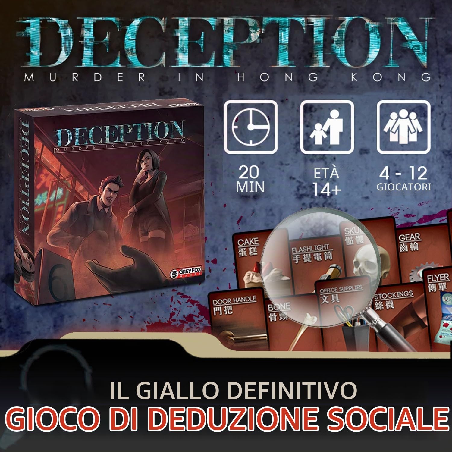 Deception: Murder in Hong Kong by Grey Fox Games
