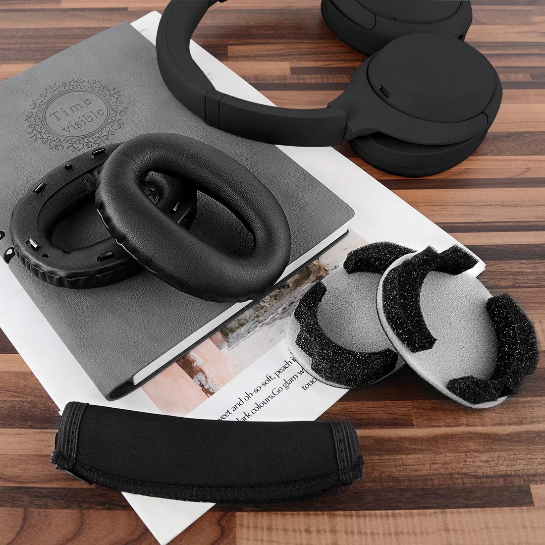 Geekria Beschermende hoofdband compatibel met Sony WH-1000XM4
