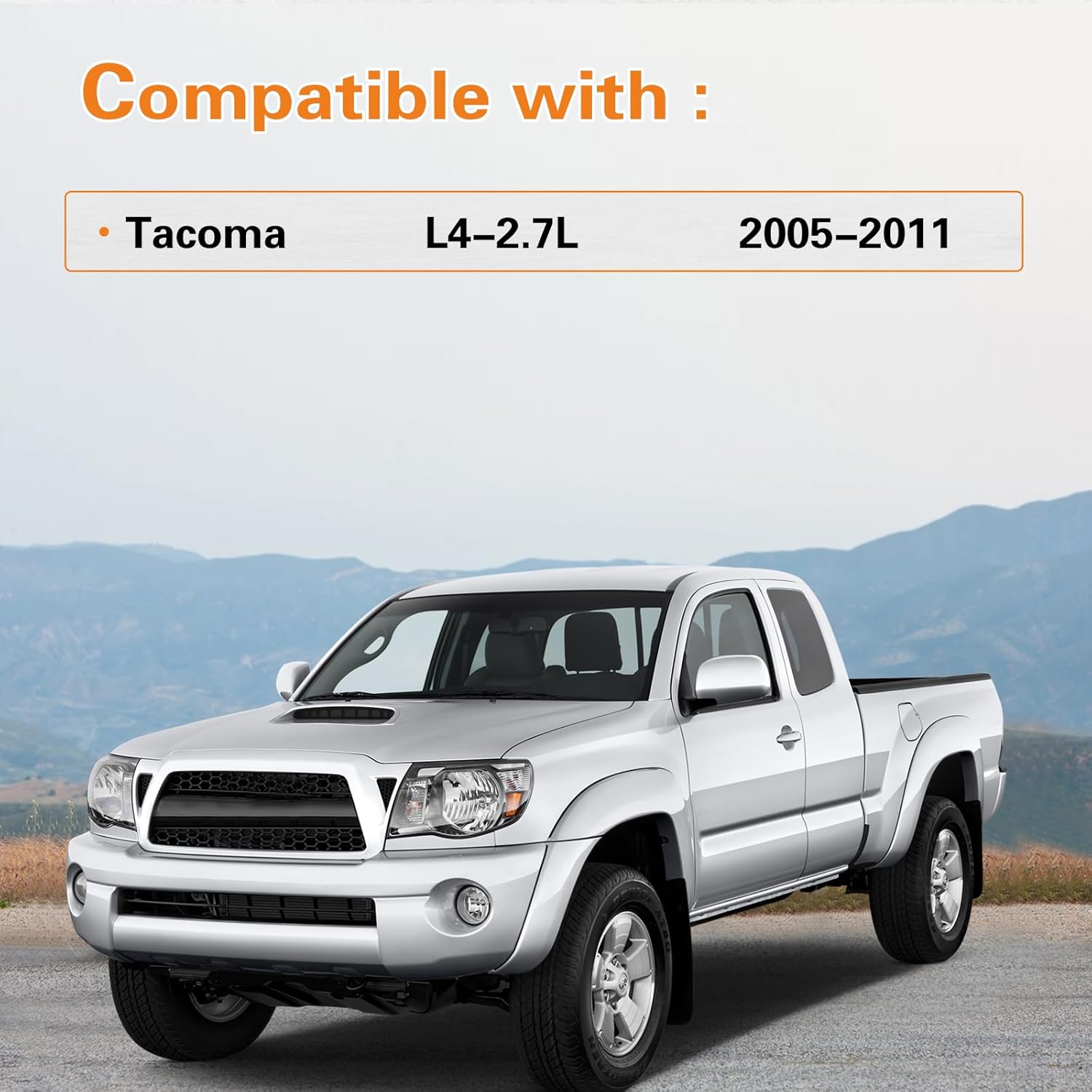 2Pcs Upstream and Downstream Oxygen O2 Sensor for 2005-2011 Tacoma L4-2.7L .OE#250-24360 250-54113