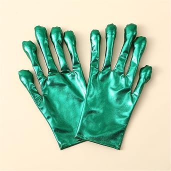 Alien Gloves - Full Finger Masquerade Cosplay Arm Gloves for Adults
