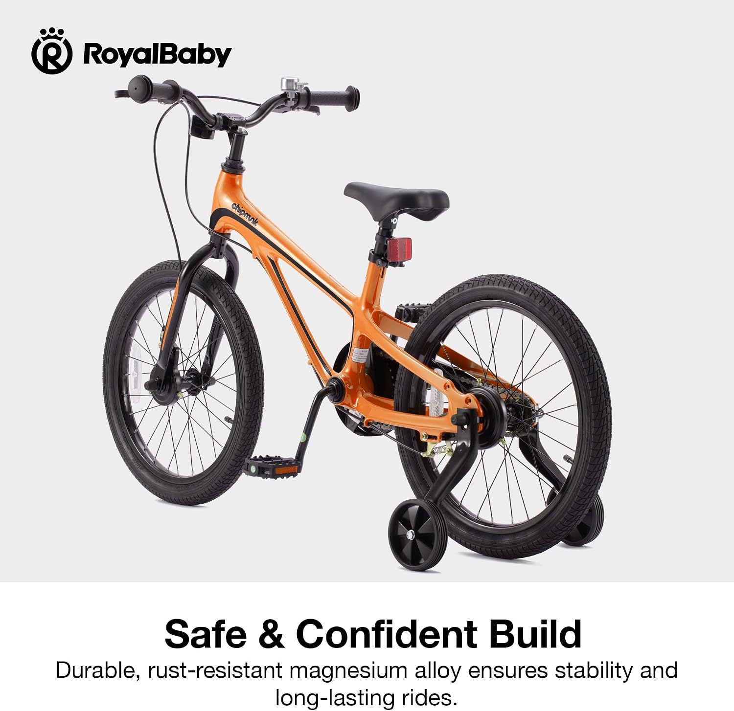 RoyalBaby Kids Bike Lightweight Magnesium Alloy, 14 16 18 Inch Children's Bicycle for Boys Girls Ages 3-9