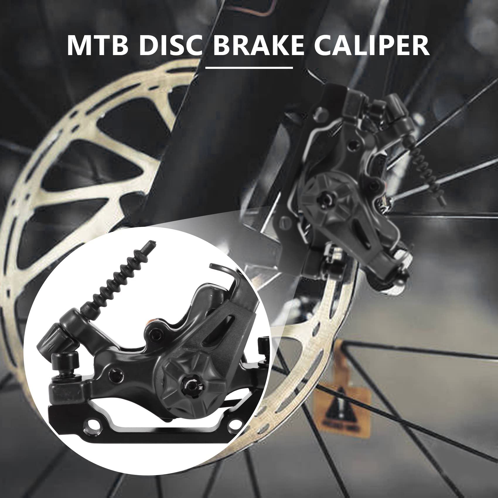 Strumento Allineamento Pastiglie Freni Bici - 2 Pezzi In Acciaio - Per Freni A Disco - Regolazione Facile - Foto 5