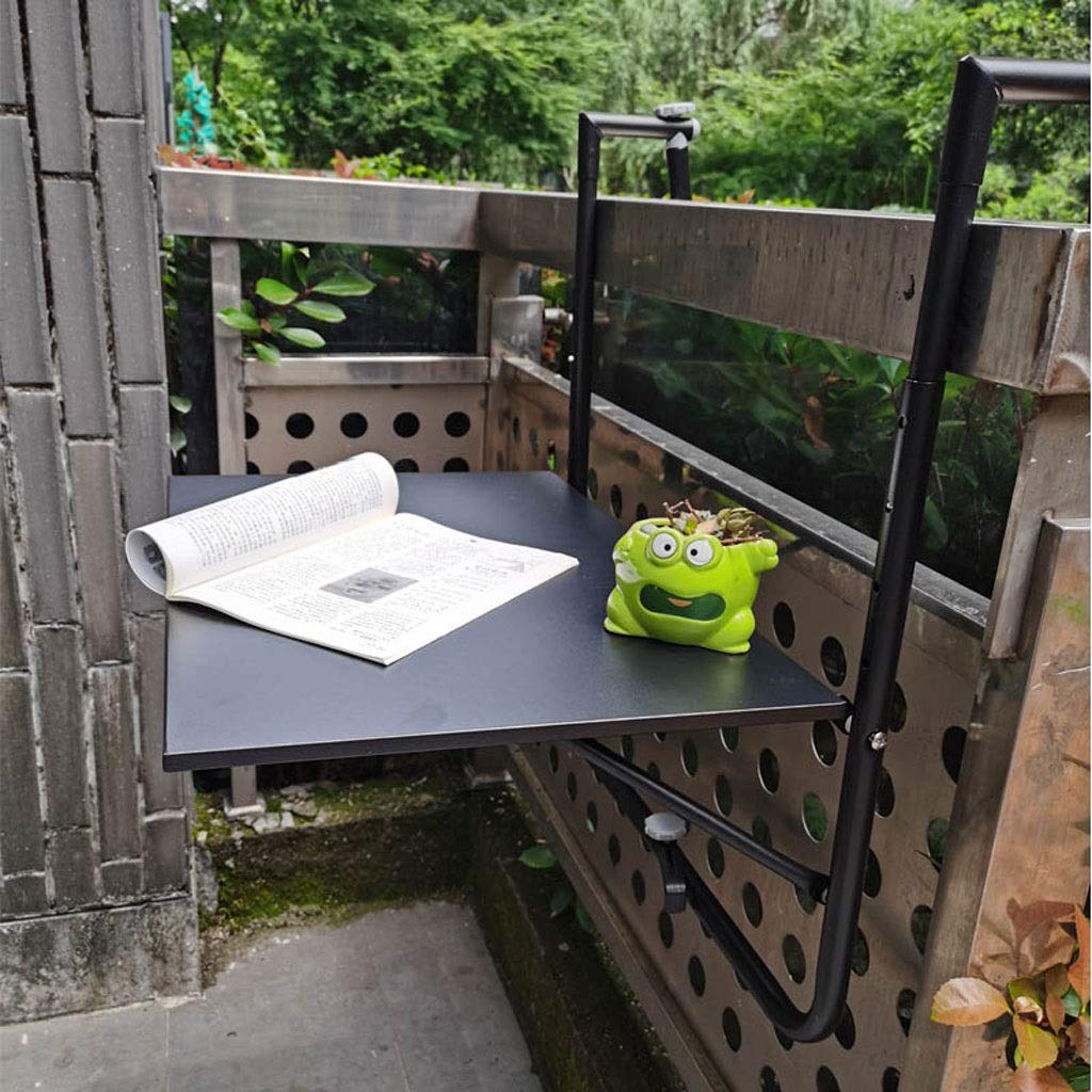 Table de jardin balcon suspendue pour un café matinal sur votre terrasse