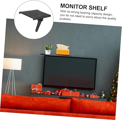 Miniatura 7 de Homoyoyo Soporte de caja superior STB Rack Home Router Stand Controller Holder TV Mount Monitor Top Storage Shelf TV Display Top Estante superior