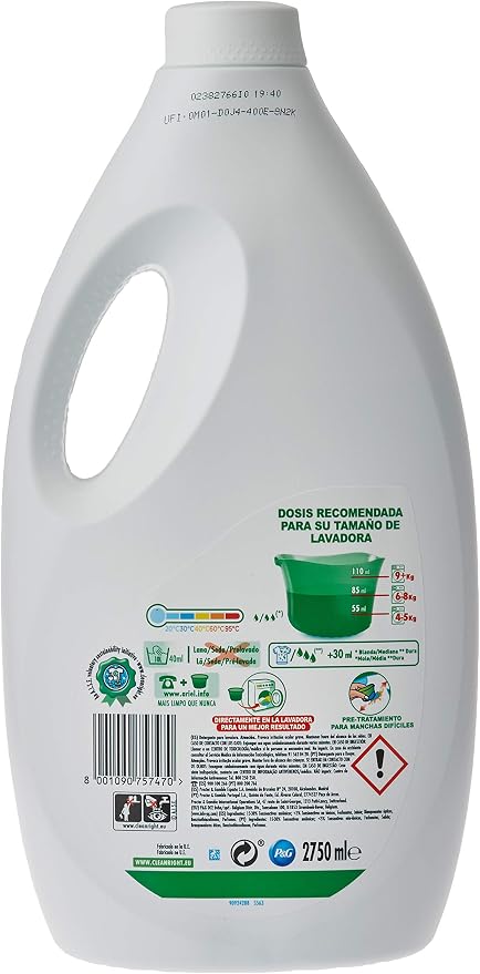 Ariel Baby Lessive Liquide 2 75 L 50 Lavages Amazon Fr Epicerie