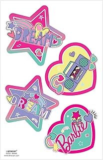 Barbie Dream Together 3D Tattoos - 7 3/4