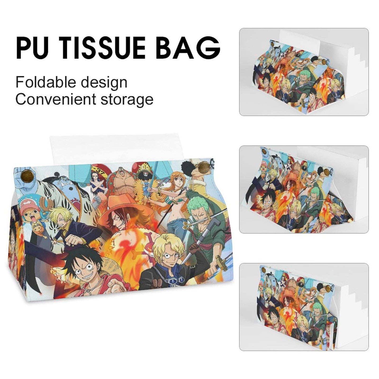 Amazon｜ワンピース ONE PIECE ティッシュボックス PUレザー