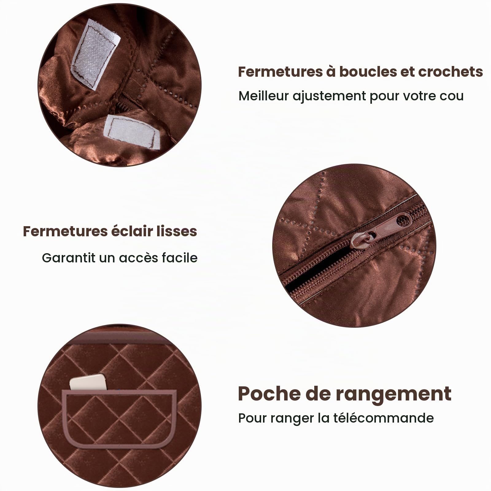 HOMASIS Sauna à Vapeur Portable, Tente de Sauna Chauffante Mobile avec Générateur de Vapeur 2L,Télécommande,Température et Minuterie,Chaise Pliante et Appareil de Massage des Pieds (marron)