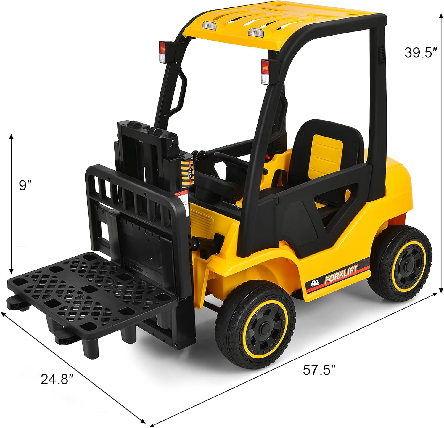 Amazon Crazy 🔥 Deals Costzon Ride on Car, 12V Kids Forklift w/ Remote Control, Openable Door, Spring Suspension, Storage Trunk, LED Light, Music, USB, MP3, Battery Powered Electric Construction Vehicle, Kids Cars to Drive 🛒 Flash Sale Costzon Ride on Car, 12V Kids Forklift w/ Remote Control, Openable Door, Spring Suspension, Storage Trunk, LED Light, Music, USB, MP3, Battery Powered Electric Construction Vehicle, Kids Cars to Drive