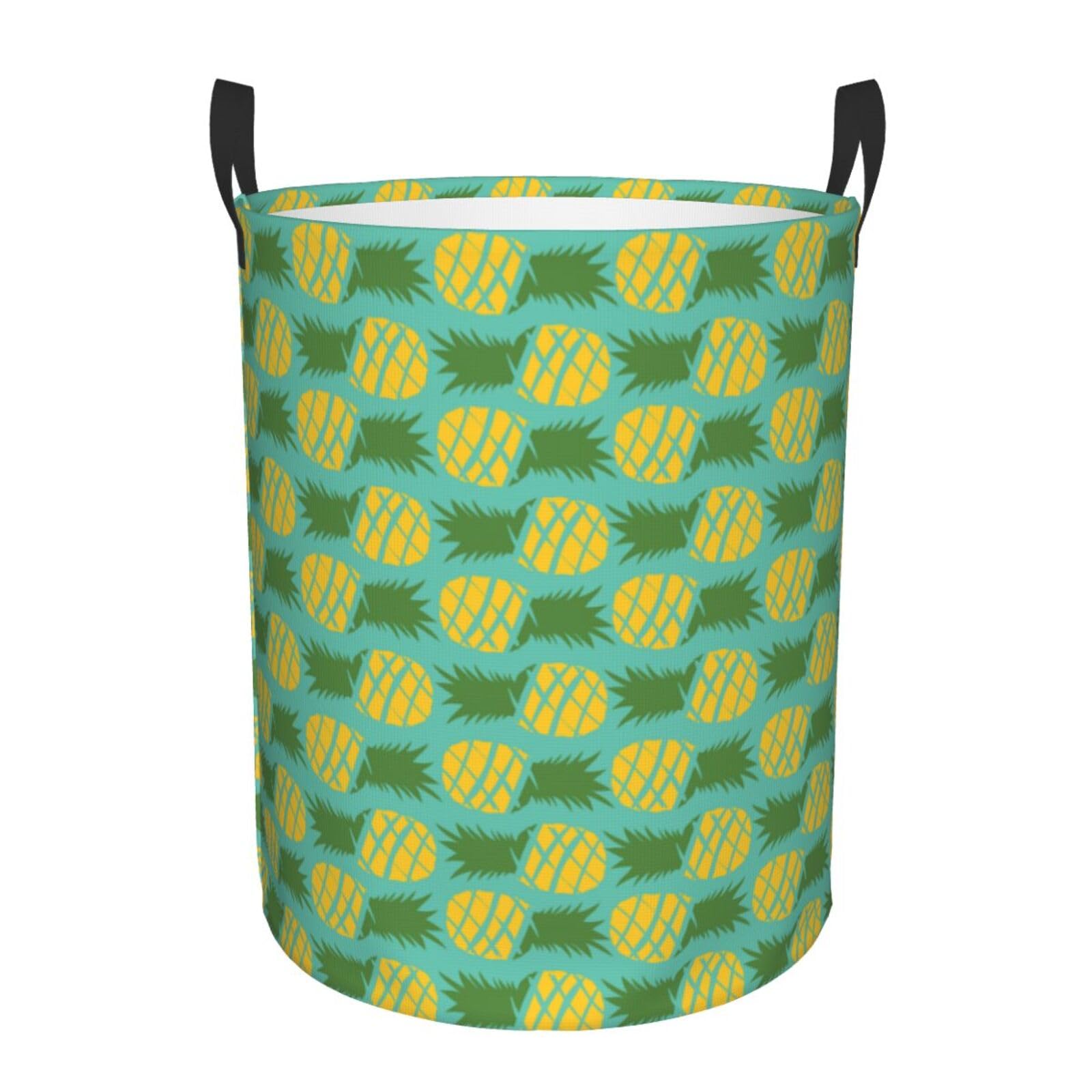 Laundry Basket Pines Laundry Hamper Waterproof Idea Hampers Large Collapsible Baskets with Handle Suitable for Bedroom Bathroom Utility Room Kitchen