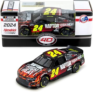 Lionel Racing William Byron 2024 Raptor High Heat Diecast Car 164 Scale