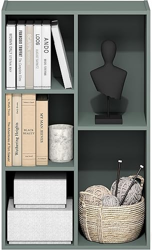 Miniatura 138 de Furinno - Estantería de cubos de 5 niveles serie Luder para libros y almacenamiento, color negro