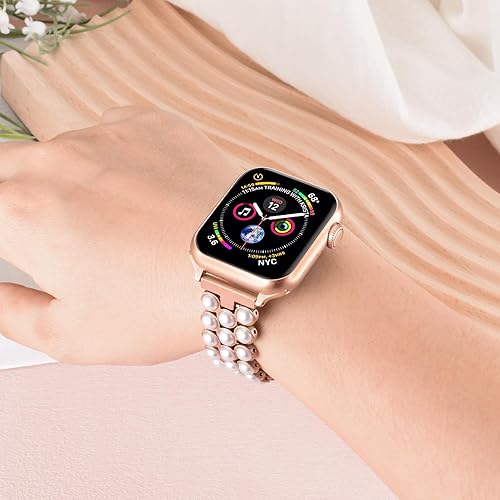 Miniatura 2 de Correa de reloj compatible con Apple Watch de 1.496 in 1.575 in 1.614 in Apple Watch 1.654 in 1.732 in 1.772 in 1.929 in para iWatch SE Ultra Series