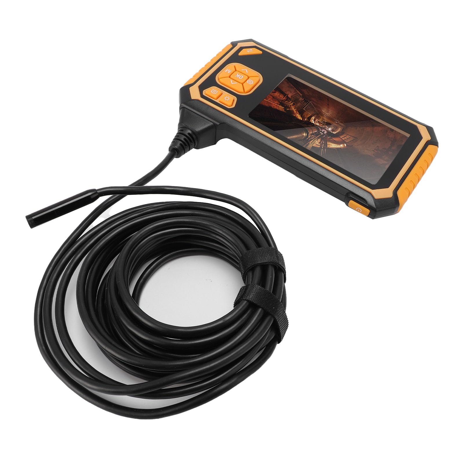 Mingzhe Endoscope Camera with 8mm Lens, 4.3 Inch Color LCD Display for