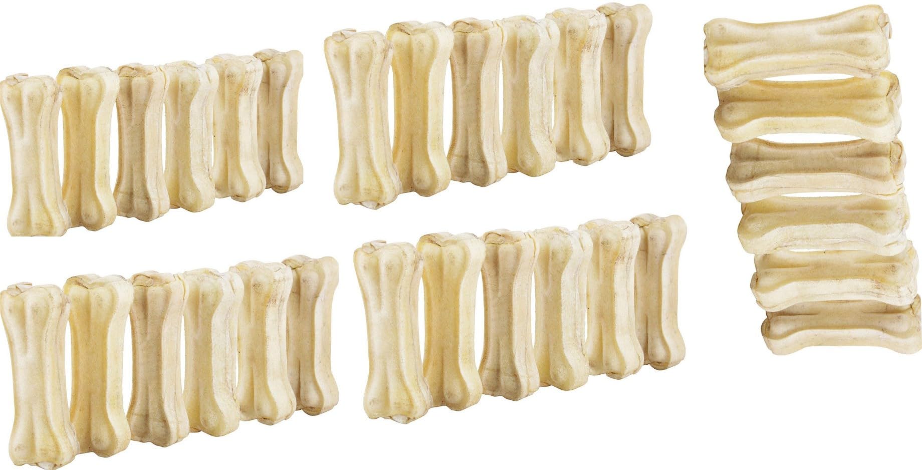 HUNDUR PET Store Pet Treat & Digestible Calcium Bone 3 inchPack of 30 Dog Treat (1 kg, Pack of 30) (B0CMDDGMCQ) Amazon Price History, Amazon Price Tracker