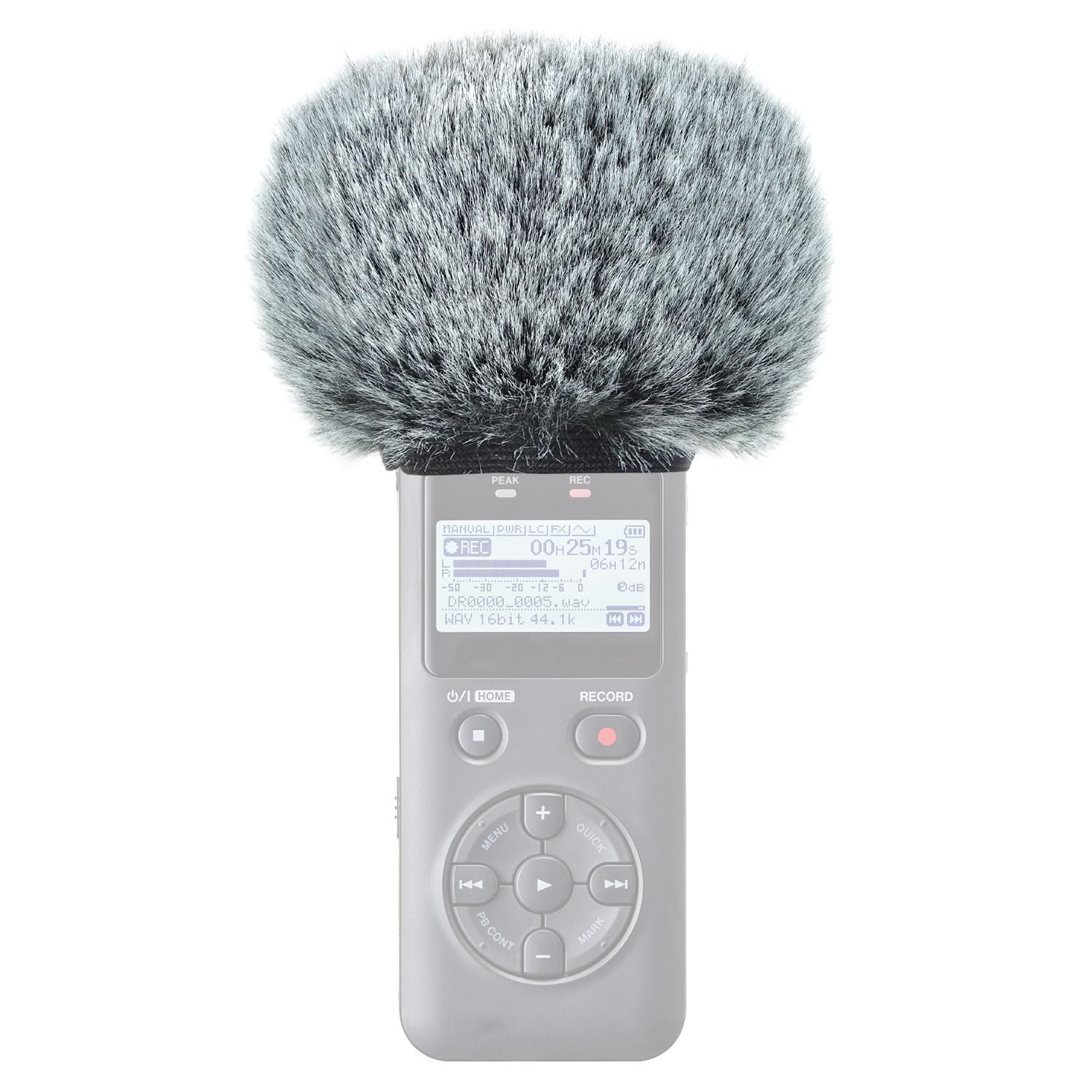 KEEPDRUM WS-BK Bonnette pour enregistreur numérique portable Zoom H5