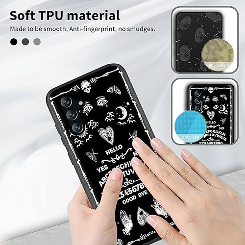 Miniatura 3 de Funda para Samsung Galaxy A13 5G 2021Samsung A04s con soporte para el dedo para teléfono, correa de mano elástica, funda de TPU a prueba de golpes