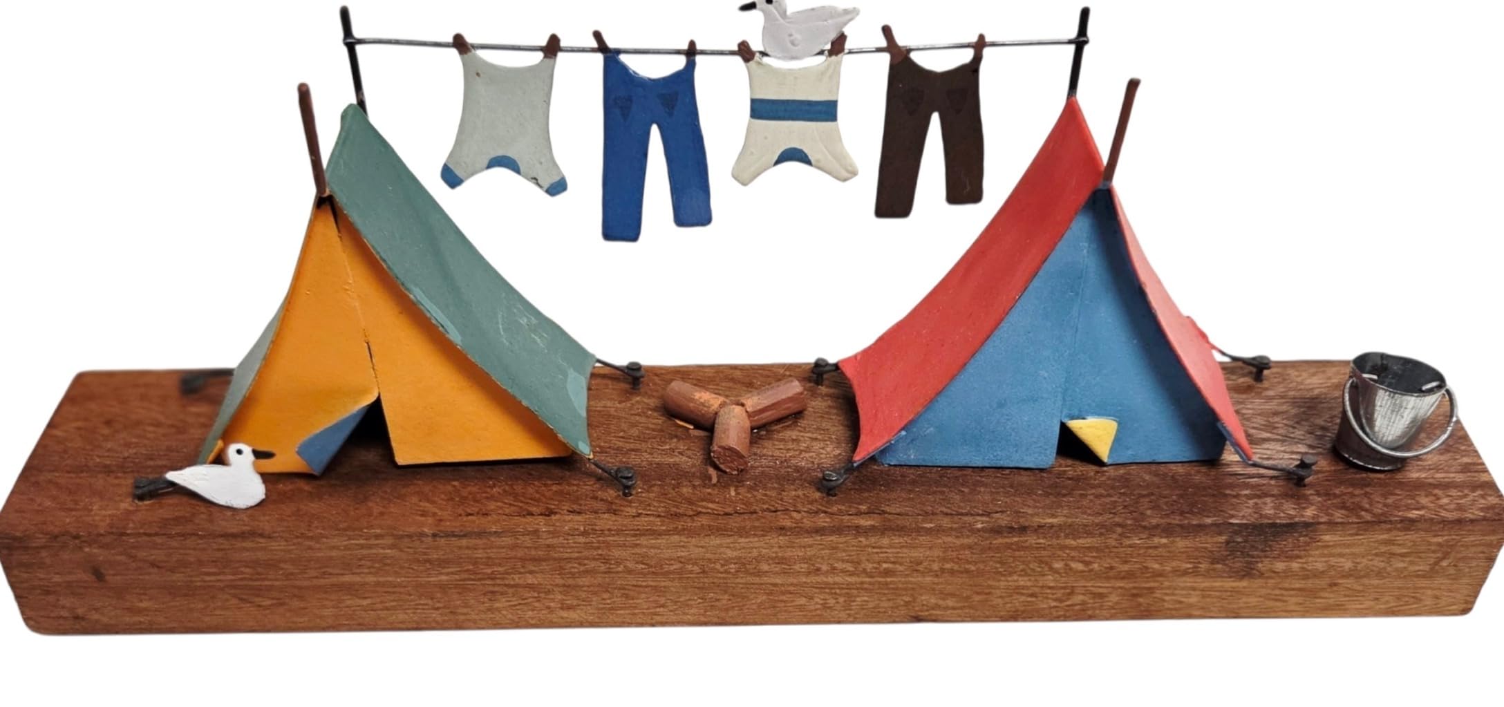 Shoeless Joe Unique and Quirky Summer Campsite/Tent Camping Life Decoration/Ornament Gift