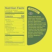 Vista 2 de Ghia Le Spritz sin alcohol Lima + Sal, paquete de 12 Mezclador de cóctel y cóctel enlatado, apéritif espumoso a prueba cero con extractos