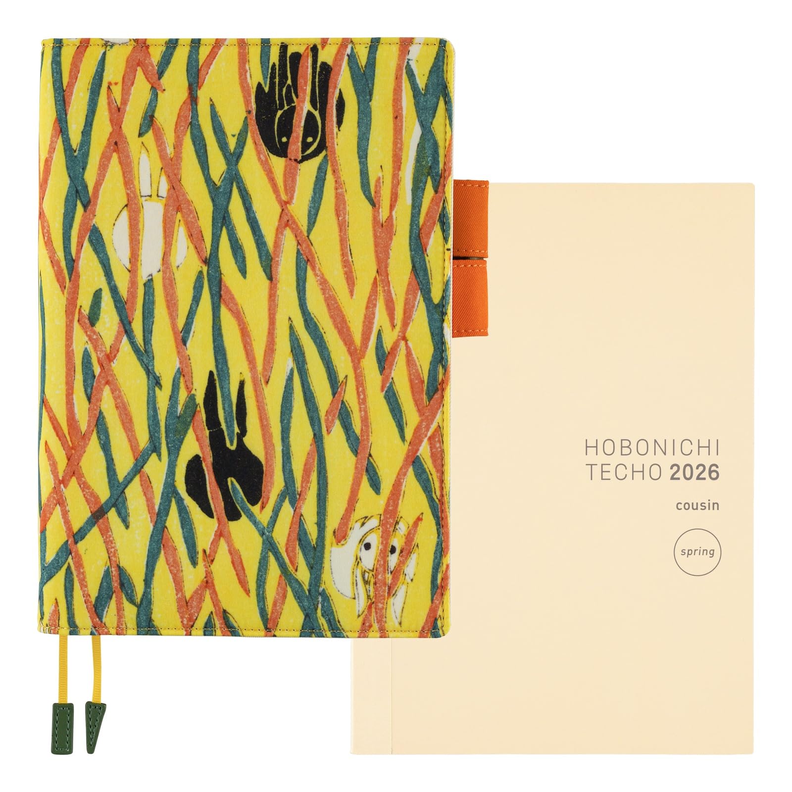 Hobonichi Techo A5 – April Start – Unsodo: Bijutsukai (Wild Rabbits) [Japanese Cousin book]