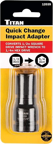 Miniatura 8 de Titan 12039 12" Drive to 14" Hex Drive Quick Change Adapter
