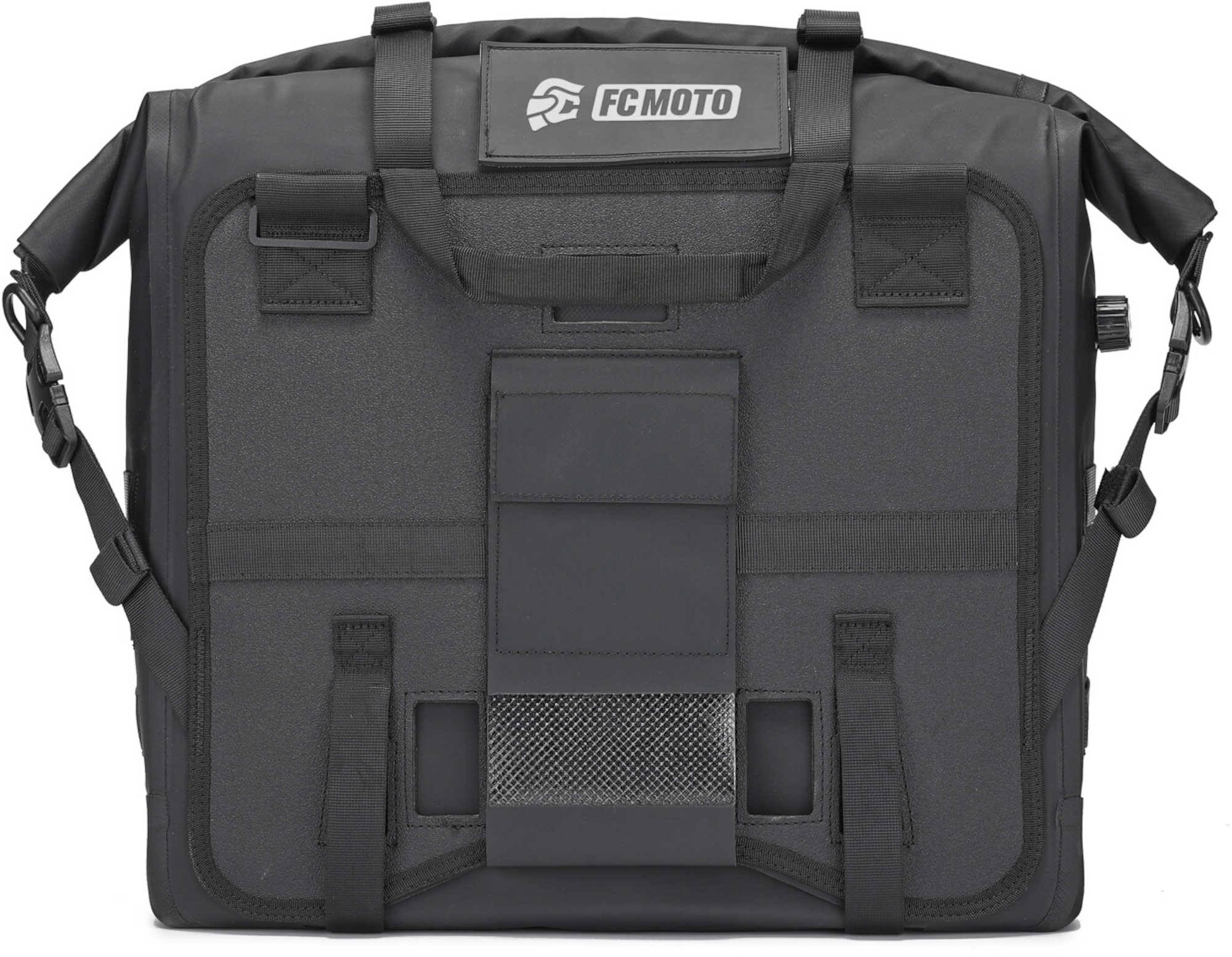 FC-Moto Ever-ST 34 L Set di borse da Sella, Nero Carbone