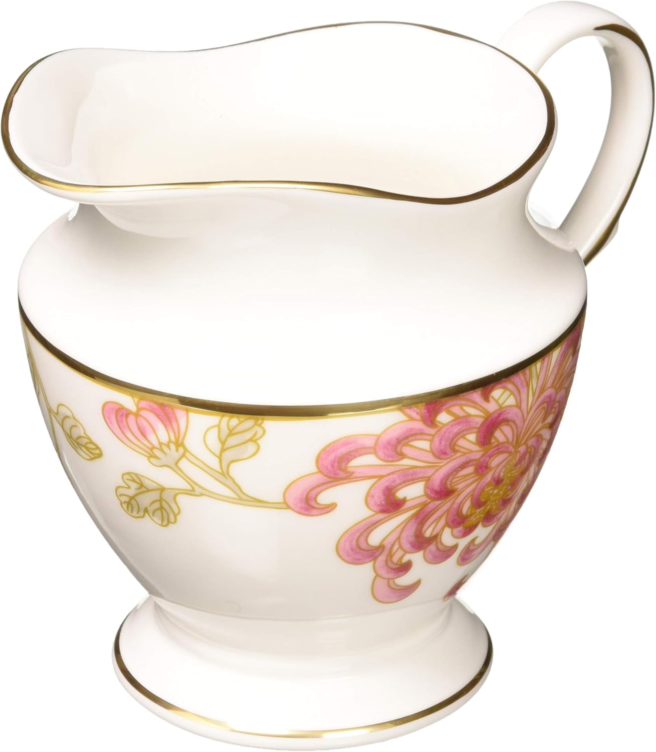 Lenox Painted Camellia Creamer, 0.85 LB, Multi