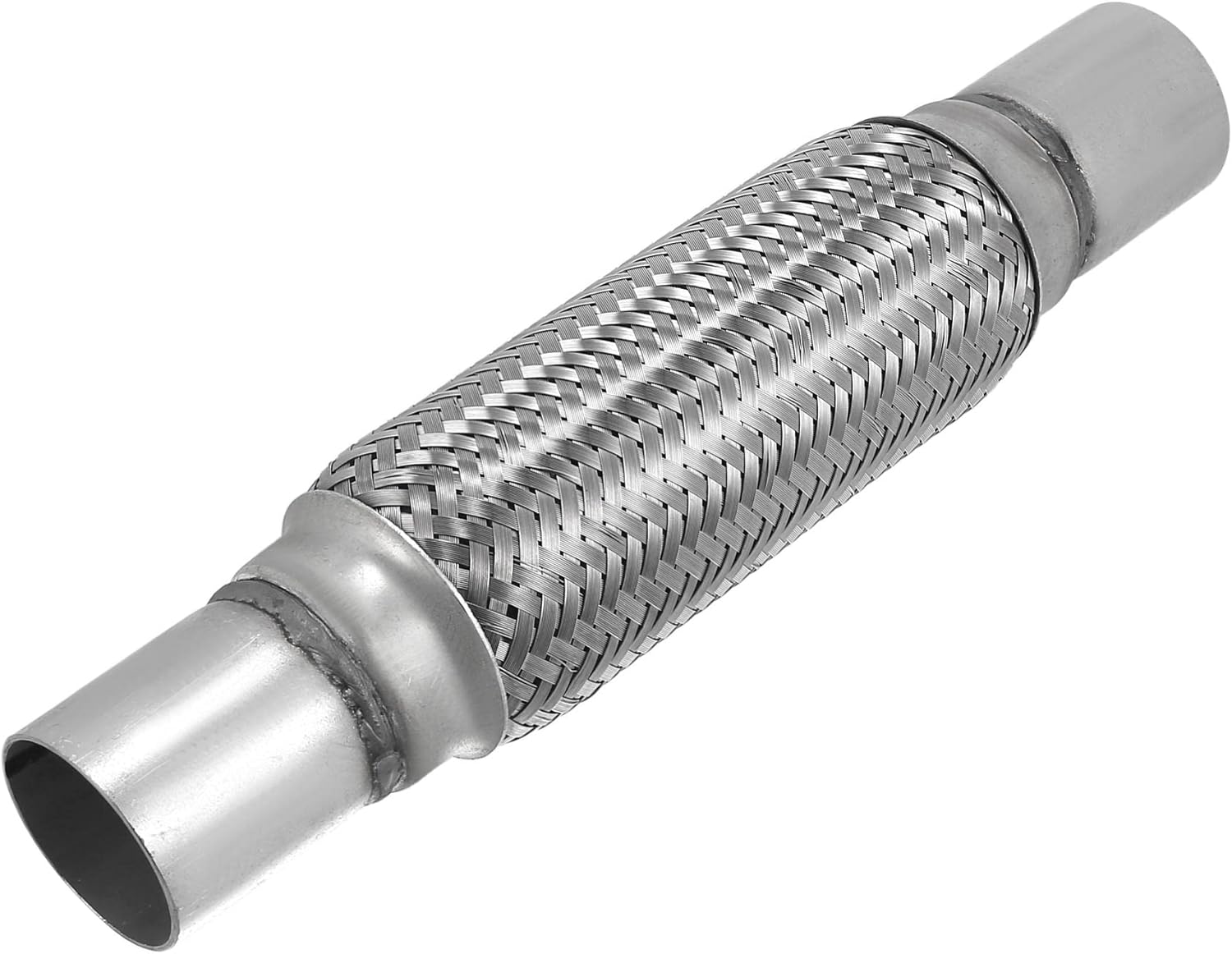 X AUTOHAUX 1.8"x8"x12" Car Exhaust Flexible Pipe Tubing