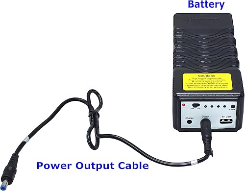 Miniatura 4 de Batería recargable de alta capacidad de 12 V y 5 V (150 Wh, o 40500 mAh) con función Mini UPS de 12 V - BiXPower iP150-12V