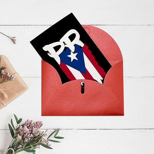 Miniatura 7 de Tarjeta de Navidad de Boricua puertorriqueño con la bandera de Puerto Rico, tarjetas divertidas de Navidad, tarjeta de felicitación navideña,