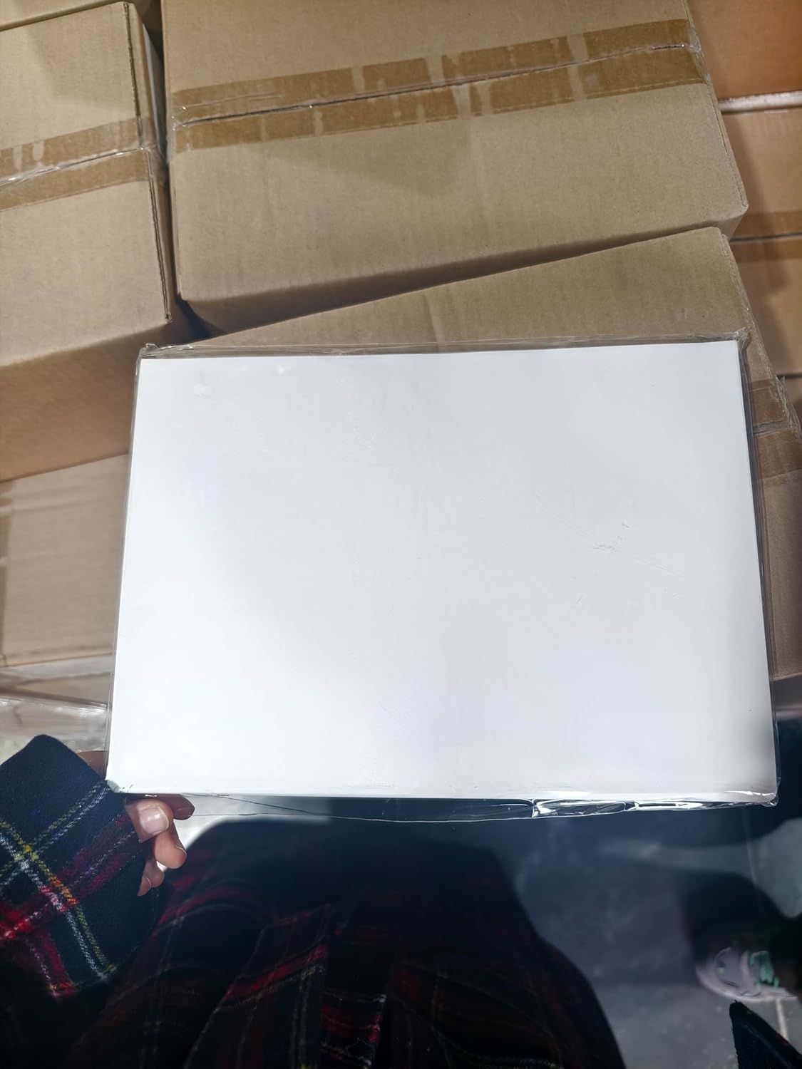 ADHES 2-3/5"x 1-1/3"(66mm*33.9mm) Direct Thermal Labels, 1000 Sheet Address Label, Stickers for Printer, Compatible with Thermal Printer, Barcodes, Per Sheet 24 Labels, 10Packs