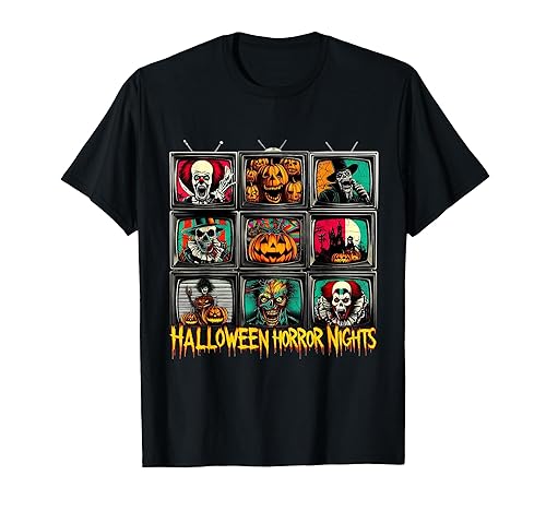 Halloween Horror Nights Scary Movie T-Shirt