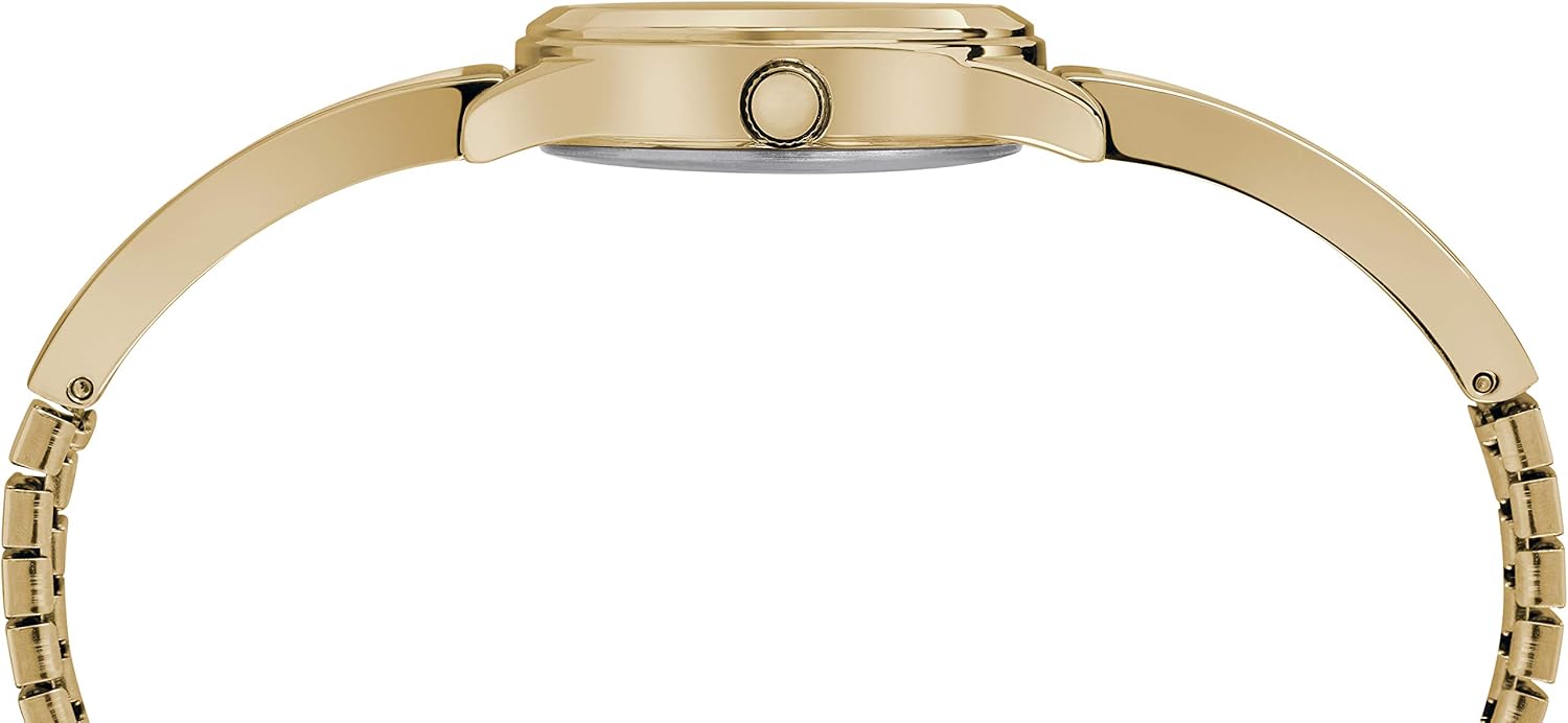 Kant view of Timex watch showing the crown